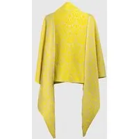 LANARTO slow fashion LANARTO slow fashion Schultertuch Sonne aus Bio-Baumwolle in zitrone und natur made in germany – Produktbild 1 von 1
