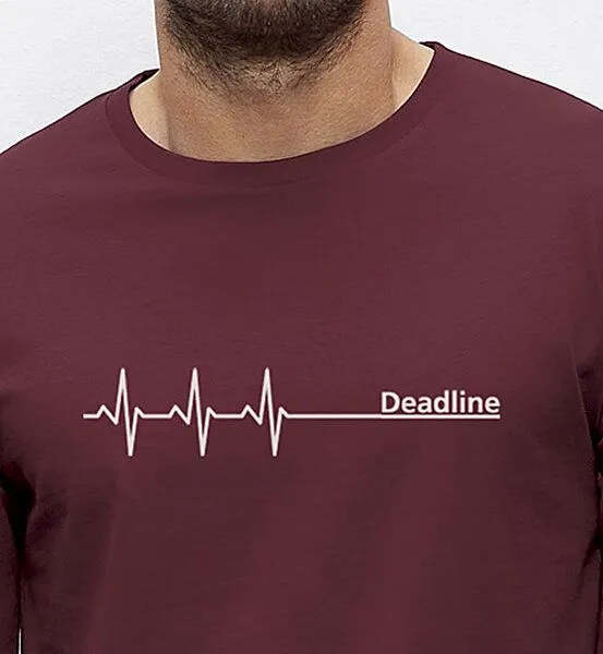 Picopoc Picopoc Deadline Langarm T-Shirt, Braun, – Produktbild 2 von 4