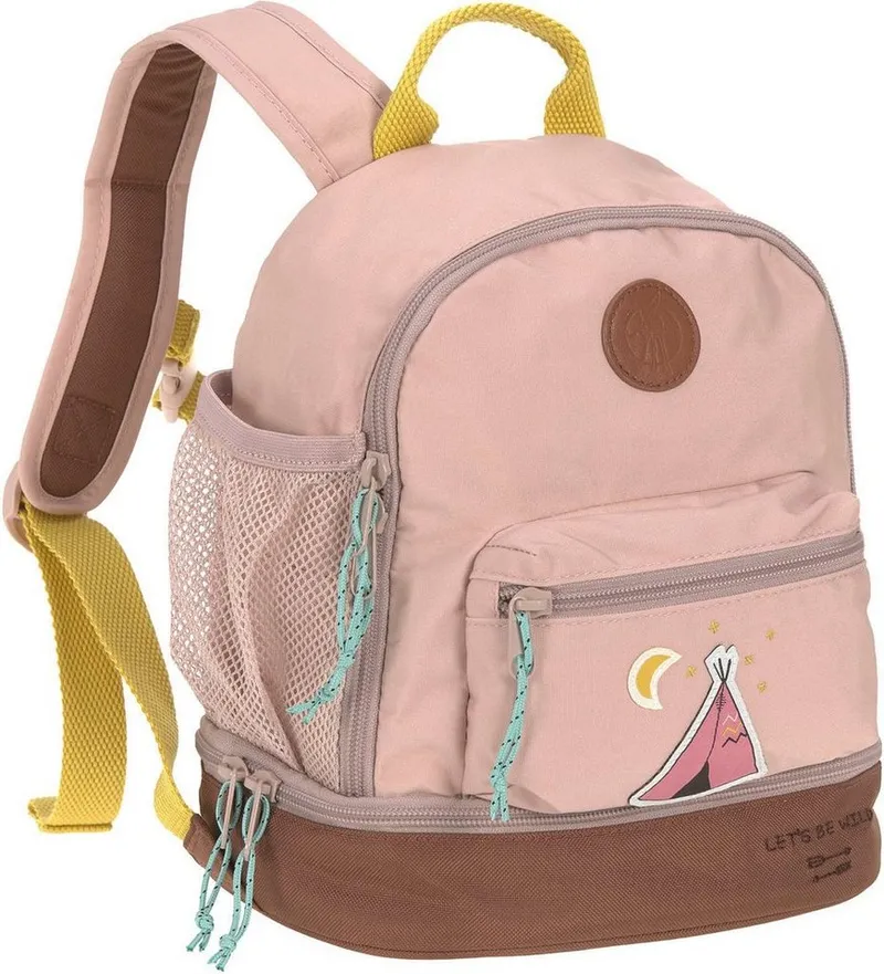 Lässig Lässig Kinderrucksack Adventure, Tipi, Mini Backpack, PETA-approved vegan, Rosa, – Produktbild 2 von 8