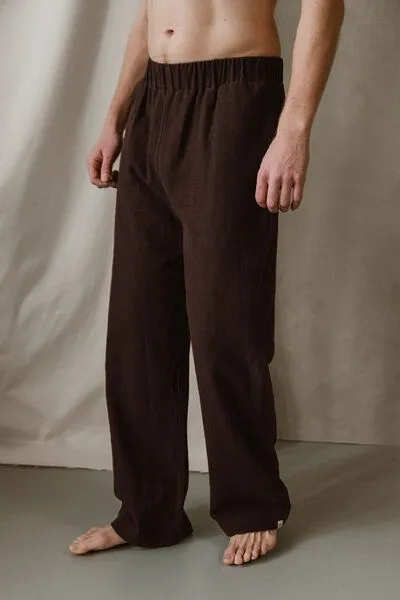 The View Yoga The View Yoga Teya pants (men), Brown, – Produktbild 2 von 3