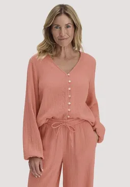 hessnatur hessnatur Musselin Bluse Relaxed aus reiner Bio-Baumwolle – Produktbild 1 von 1