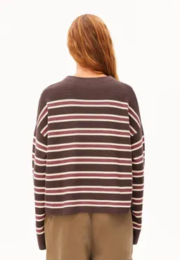 ARMEDANGELS ARMEDANGELS Damen vegan Pullover Merinaa Links Braun – Produktbild 1 von 1