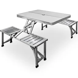 Casaria® Campingtisch Alu für 4 Personen klappbar – Produktbild 1 von 1