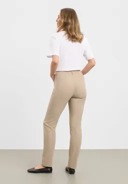 LAURIE LAURIE Damen vegan Hose Kelly Regular Mittellang Farbe Clay – Produktbild 1 von 1