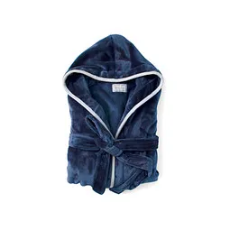 Vinga VINGA Louis Luxus Plüsch GRS rPET Bademantel Größe L/XL, navy blau, Dunkelblau, – Produktbild 1 von 1