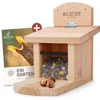 wildtier liebe wildtier liebe Eichhörnchen Futterhaus – Produktbild 1 von 1