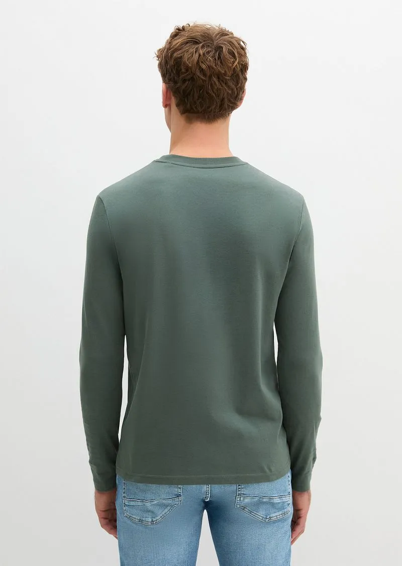 Marc O'Polo Marc O'Polo Long Sleeve T-Shirt Dunkelgrün - Größe 3XL, Dunkelgrün, – Produktbild 4 von 5