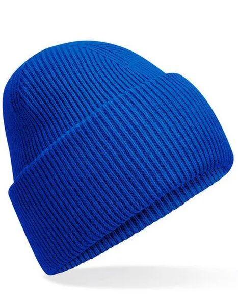 Beechfield Beechfield Damen / Herren Klassische Mütze mit tiefem Umschlag 30, Bright royal, – Produktbild 2 von 6