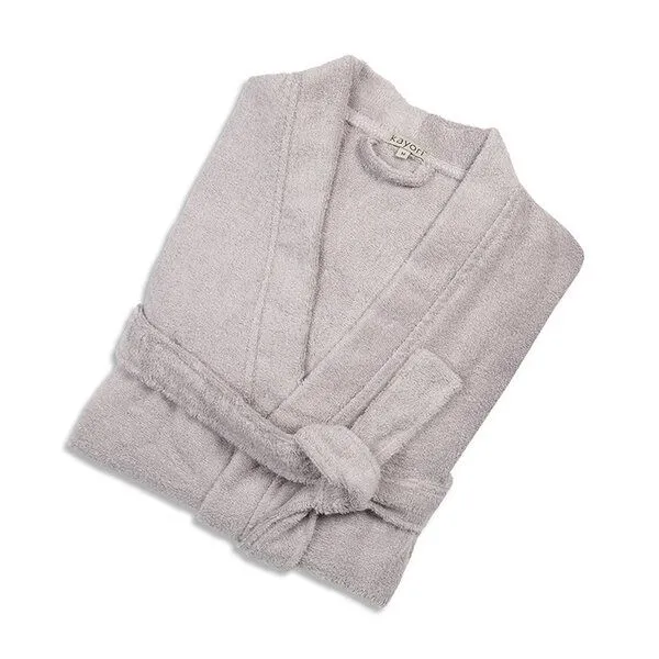 Kayori Kayori Sento - Bademantel - 35% Tencel / 65% Bio-Baumwolle, Lila, – Produktbild 2 von 2