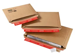 ColomPac 20 Versandtaschen aus stabiler Wellpappe mit Querbefüllung DIN B5+ – Produktbild 1 von 1