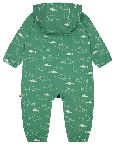 loud + proud loud + proud Babys & Kinder Outdooroverall, GOTS-zertifiziert, Bamboo(grün), – Produktbild 1 von 4