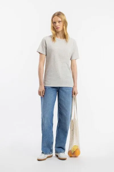 Rotholz Rotholz Waffle T-Shirt Organic Cotton, Grau, – Produktbild 3 von 5