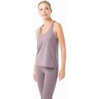 ORGANICATION ORGANICATION TINNA | Sportliches Tanktop aus recyceltem Polyamid, Dirty lilac, – Produktbild 1 von 1