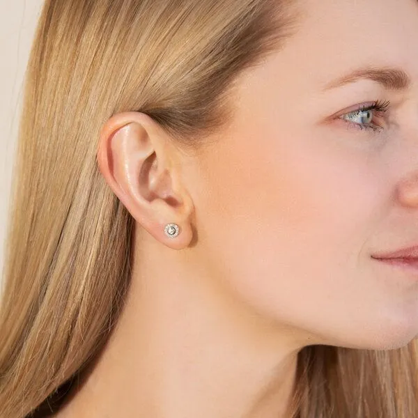 Eppi Eppi Ohrringe 2in1 mit Lab Grown Diamanten Annabel, Weiss, – Produktbild 3 von 4