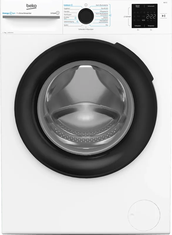 Beko Beko BM3WFU3741X, Weiß, – Produktbild 3 von 7