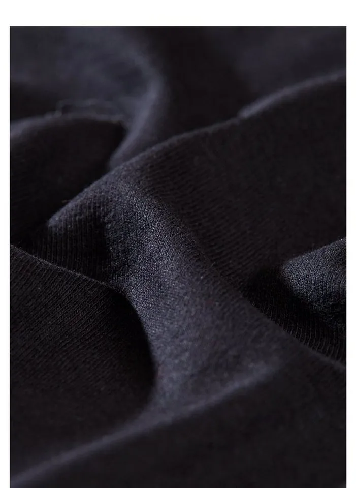 Trigema Rollkragenshirt TRIGEMA Langarm Ski- und Sport-Rollkragenpullover (1-tlg), Schwarz, – Produktbild 2 von 2