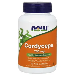 Now Foods Now Foods Cordyceps 750 mg 90 Kapseln – Produktbild 1 von 1