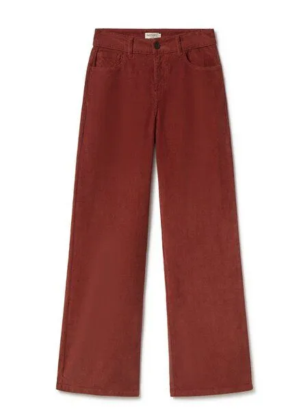 TWOTHIRDS TWOTHIRDS Feincordhose Sora, Toffee, – Produktbild 1 von 3