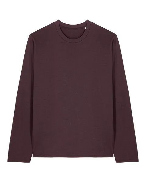 Greenspired Greenspired Umweltfreundliches Unisex-Langarmshirt aus 100 % Biobaumwolle 180 g/m² XXS-3XL, Rotbraun, – Produktbild 1 von 1