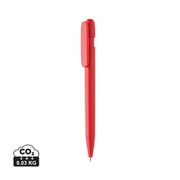 XD Collection Devin Solid Stift aus GRS zertifiziertem rABS, rot – Produktbild 1 von 1