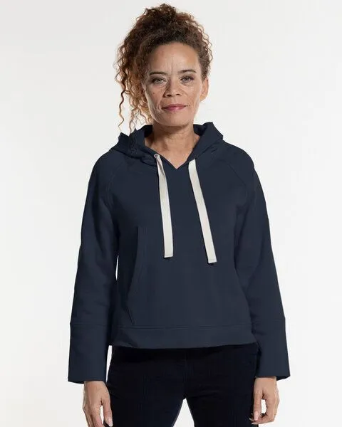Alma & Lovis Alma & Lovis Softer Raglan-Sweater aus Organic Cotton | Cosy Hoodie, Night blue (dunkelblau), – Produktbild 1 von 1