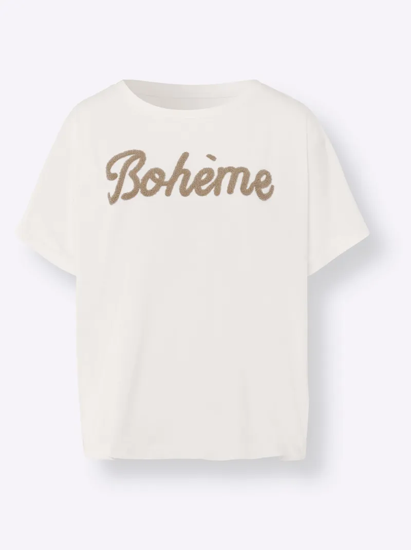 heine T-Shirt ecru, Ecru, – Produktbild 2 von 2