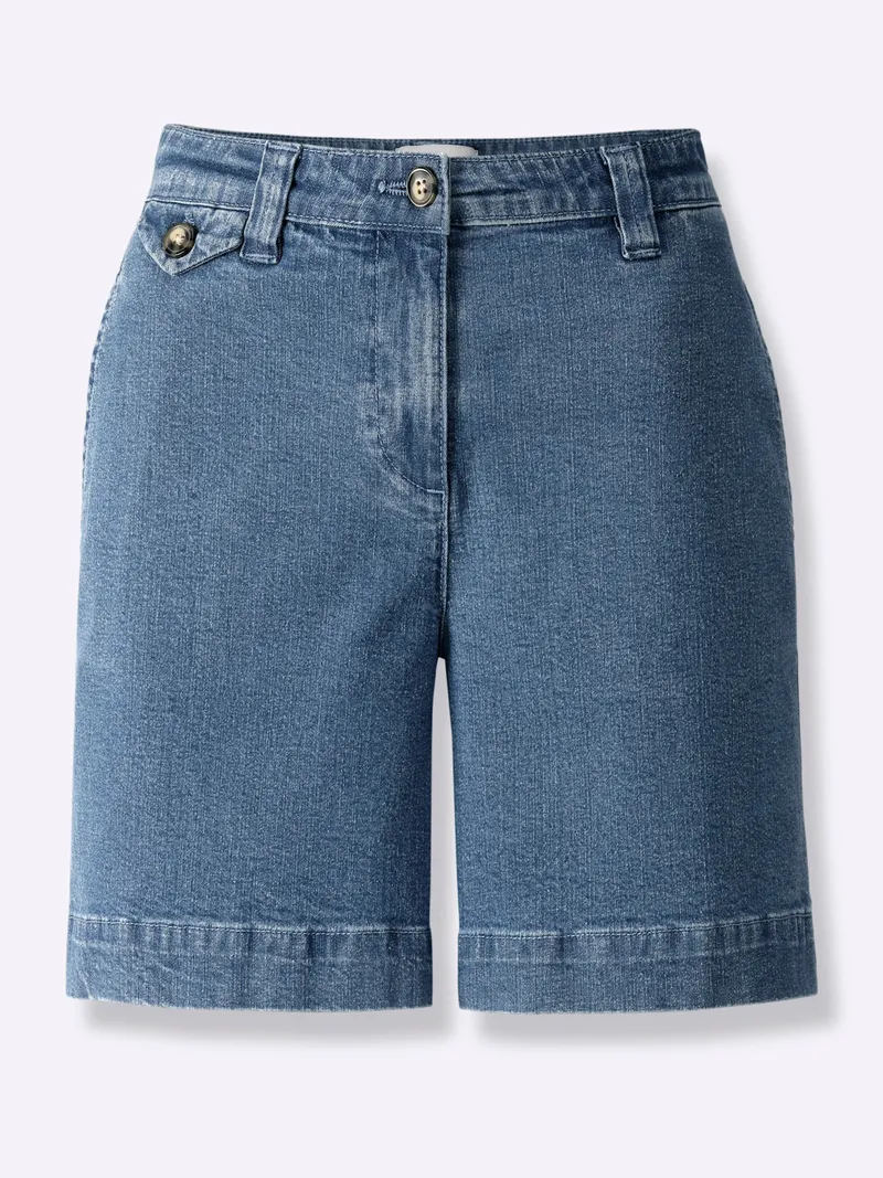 heine Shorts, Blue-bleached, – Produktbild 1 von 2