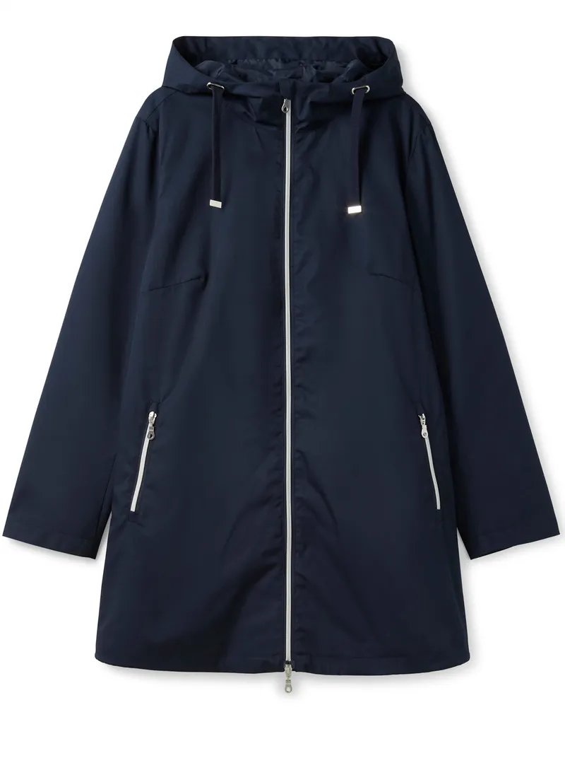 sheego Kapuzenjacke, Nachtblau, – Produktbild 2 von 2