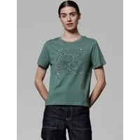 watapparel watapparel T-Shirt Frauen Landschaft, Green bay, – Produktbild 1 von 1