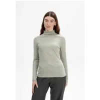 MELA Rollkragen-Longsleeve Modell: Anchal, Dusty green, – Produktbild 1 von 1