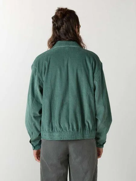 Yahmo Yahmo Dirk Bomberjacke, Teal (blau), – Produktbild 2 von 4