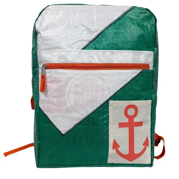 Beadbags Beadbags Block Segelrucksack, Grün, – Produktbild 1 von 4