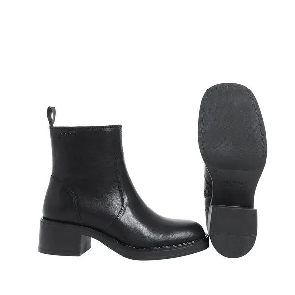 Ten Points Ten Points Zipper-Boots mit Lederfutter, Ingrid, Schwarz, – Produktbild 2 von 4