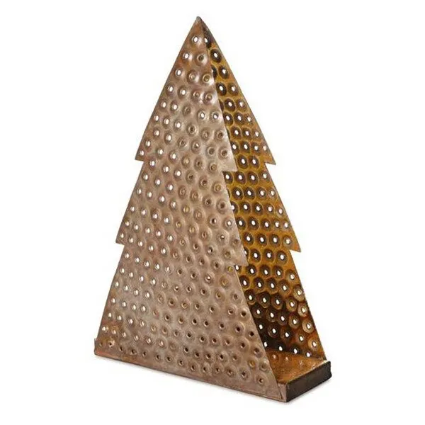 Mitienda Shop Mitienda Shop Teelichthalter Tannenbaum aus Recyccling Metall - Weihnachtsdeko – Produktbild 2 von 2