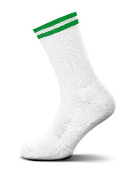 MR. SOCKS MR. SOCKS Tennissocken Kontrast von der Marke MR.SOCKS, Weiss/grün, – Produktbild 1 von 1