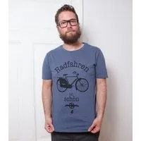 päfjes päfjes "Radfahren ist schön" - Fair Wear Männer T-Shirt – Produktbild 1 von 1