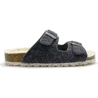 thies thies Damen vegan Hausschuhe Plüsch Dunkelgrau – Produktbild 1 von 1