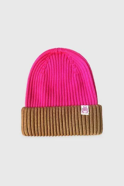 Kiwistories Strickmütze Merinowolle, Rosa, – Produktbild 1 von 1