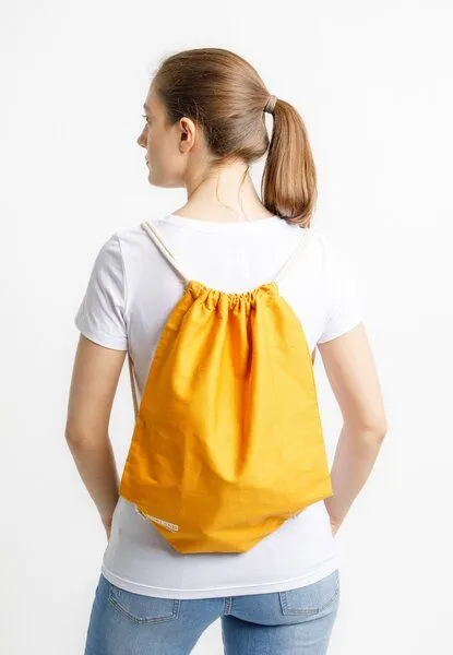 TORLAND TORLAND Gymsack GYAN, Gelb (amber), – Produktbild 3 von 4