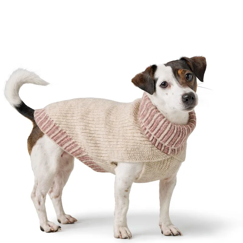 Hunter Hunter Hundepullover Odense mit Mütze (Set) creme 25 cm, Creme, – Produktbild 1 von 2