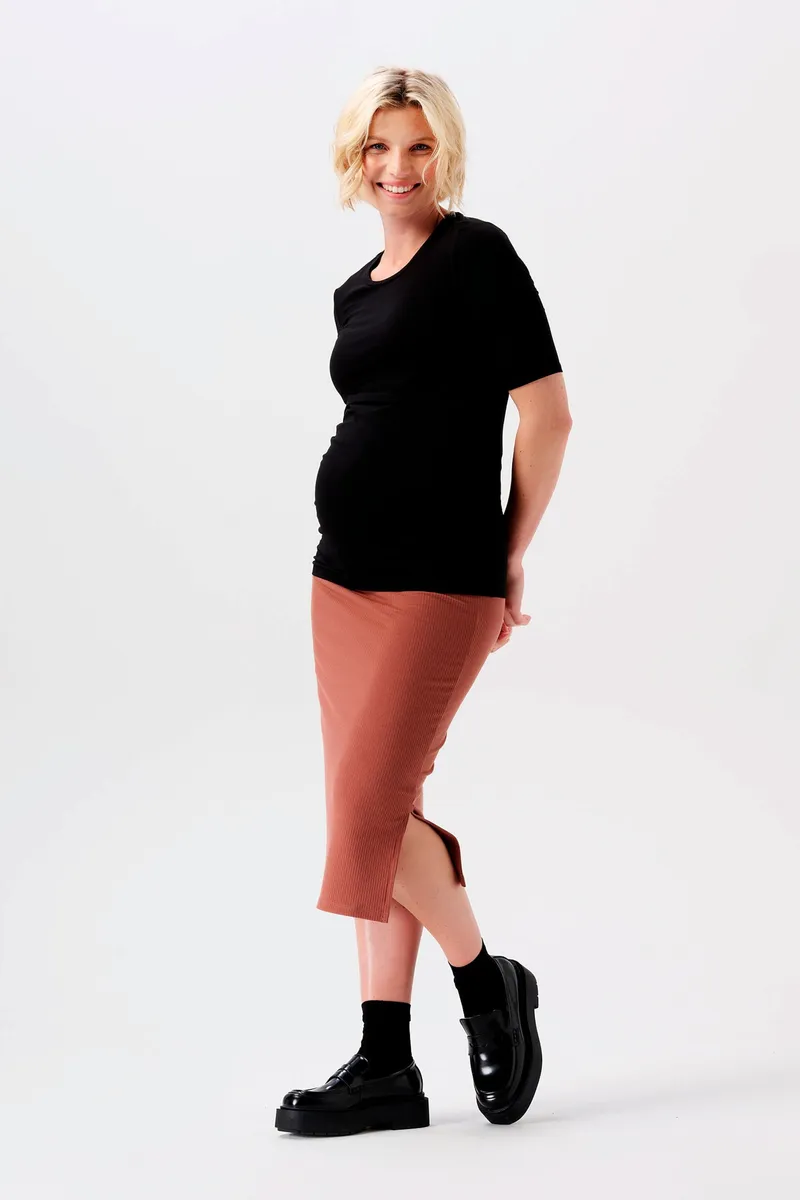 Noppies Maternity Noppies Maternity Umstandsrock Vija, Rosa, – Produktbild 1 von 3
