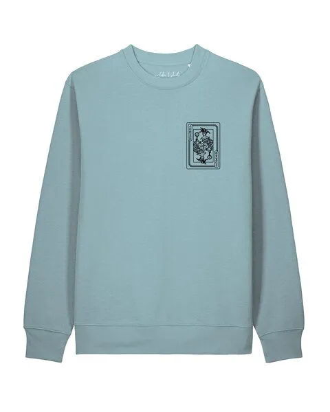 watapparel watapparel Sweatshirt Unisex Joker, Pebble blue, – Produktbild 1 von 2