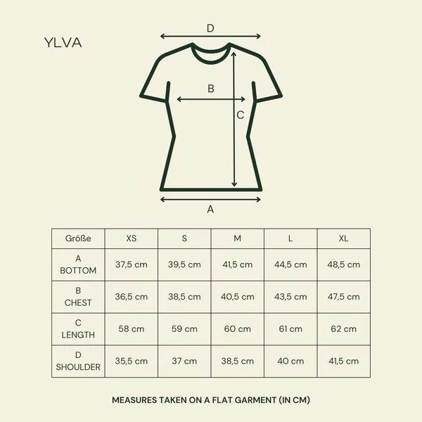 NORDLICHT NORDLICHT Ripp T-Shirt Ylva, Grün, – Produktbild 4 von 4