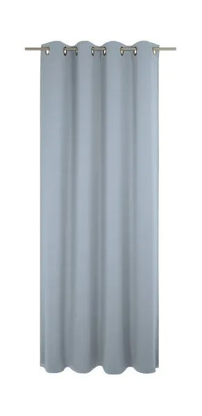 Nature by Adam Nature by Adam Thermovorhang aus 100% Bio-Baumwolle - Made in Germany - Neveres, Graublau, – Produktbild 2 von 7