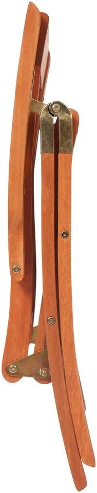 Merxx Merxx Gartenstuhl Bordeaux, Eukalyptusholz (1 St), klappbar, verstellbar, Beige|braun, – Produktbild 4 von 5