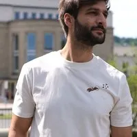 LIGARTI T-Shirt – Astrowau – LIGARTI Tiermanufaktur, Cremeweiß, – Produktbild 2 von 4