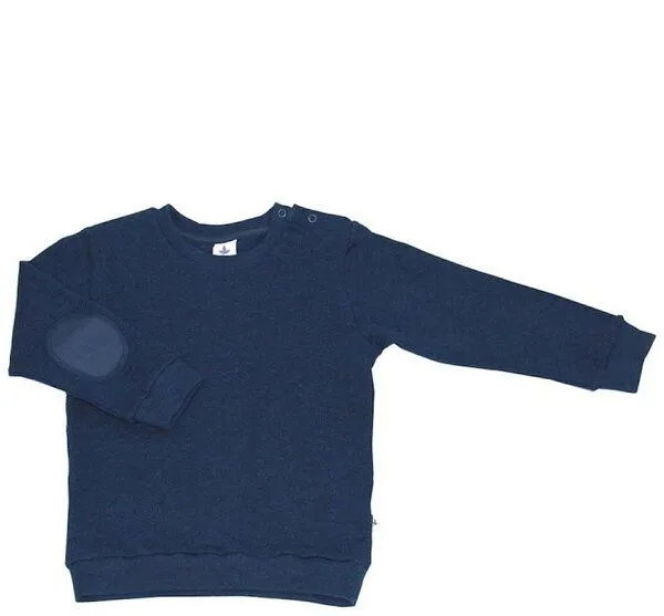 Leela Cotton Leela Cotton Sweatshirt Piquestoff Bio-Baumwolle, Indigo, – Produktbild 1 von 1