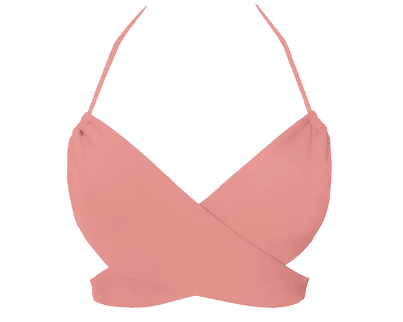 Anekdot Anekdot Damen vegan Versatile Bikini-Oberteil, Hell-pink, – Produktbild 2 von 2