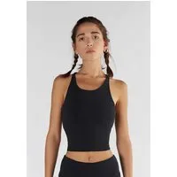 True North TRUE NORTH Bio-Damen-Crop-Top mit Rundhalsausschnitt, black, Gr. M – Produktbild 1 von 1