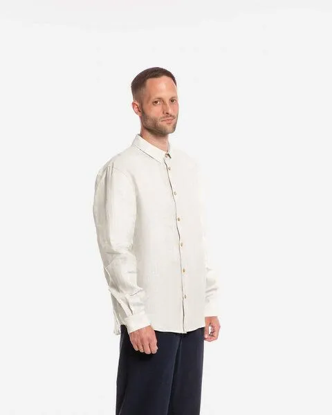 MATONA Matona Langarm-Hemd Casual white – Produktbild 3 von 3